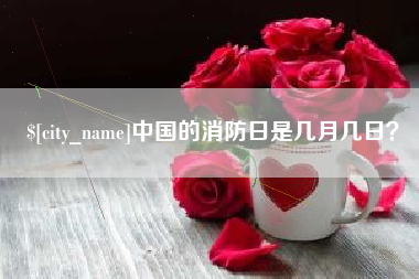 宣威中国的消防日是几月几日？