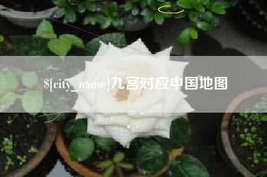 宣威九宫对应中国地图