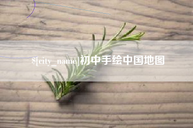宣威初中手绘中国地图