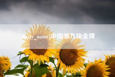 宣威中国哪九块金牌