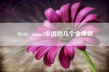 宣威中国的几个金牌啊