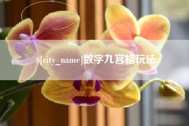 宣威数字九宫格玩法