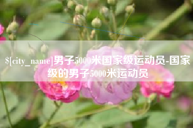 宣威男子5000米国家级运动员-国家级的男子5000米运动员