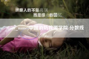 宣威中国消防救援学院 分数线