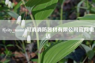 宣威川消消防器材有限公司官网电话