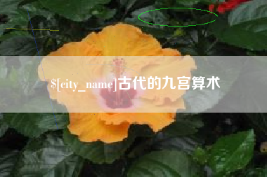 宣威古代的九宫算术