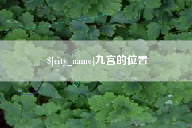 宣威九宫的位置