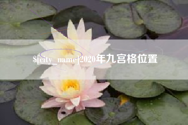 宣威2020年九宫格位置