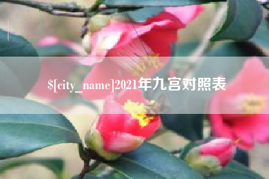 宣威2021年九宫对照表
