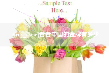 宣威看看中国的金牌有多少